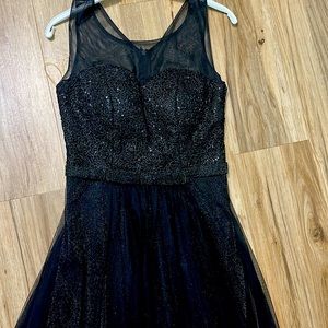 Black Evening Dress. Medium Size